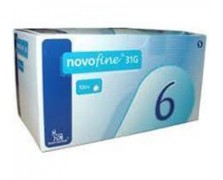 Βελόνες ινσουλίνης Novofine 31G 6mm